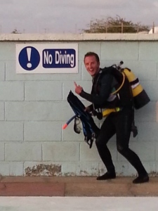SCUBA diving is not essential for a career in marine biology. I have met marine biologists who can't even swim!
